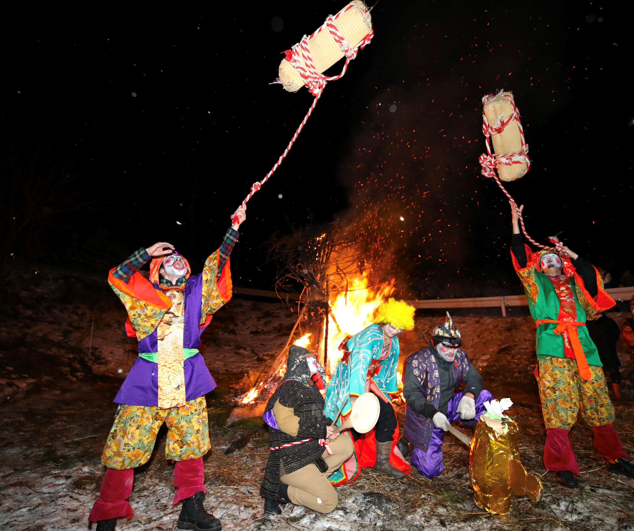 第57回（令和6年度）中之条町長賞　福俵投げ（中之条町・おんべーや）の写真