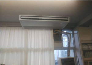 県立前橋東高等学校普通教室棟エレベーター設置電気設備工事画像