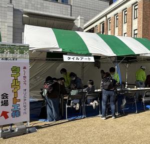 屋外ブース（第２５回ぐんま環境フェスティバル）