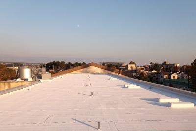 令和6年度ぐんま学園本館屋上防水改修工事の画像