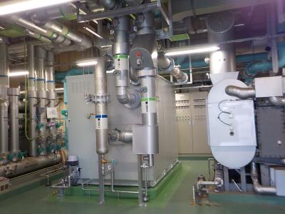 令和5年度衛生環境研究所吸収式冷温水発生機改修工事の画像