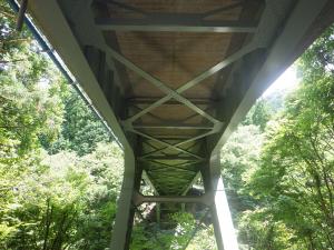 25 道路メンテナンス事業 滝ノ上橋 塗装塗替工事 一般県道沢入桐生線（三橋塗装店）写真