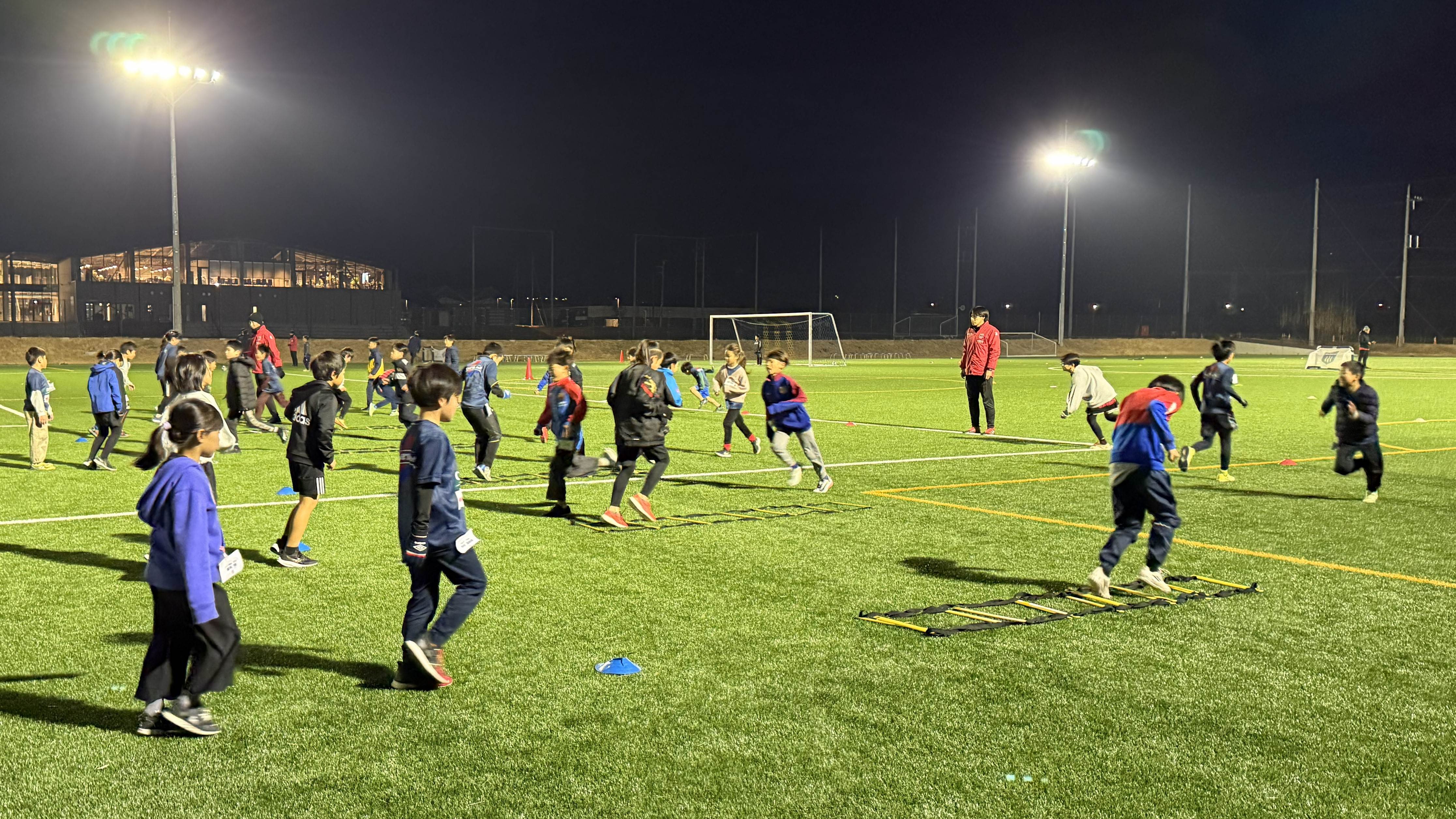 ラダートレーニングの写真