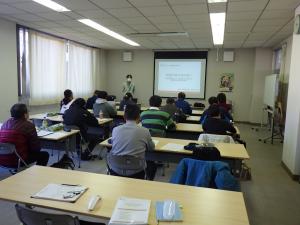 講義の様子の写真