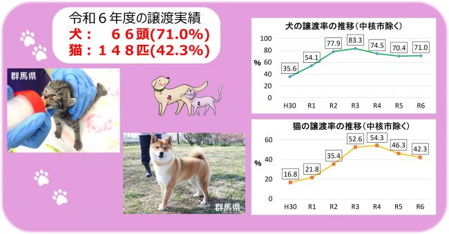 犬猫の譲渡事業の画像