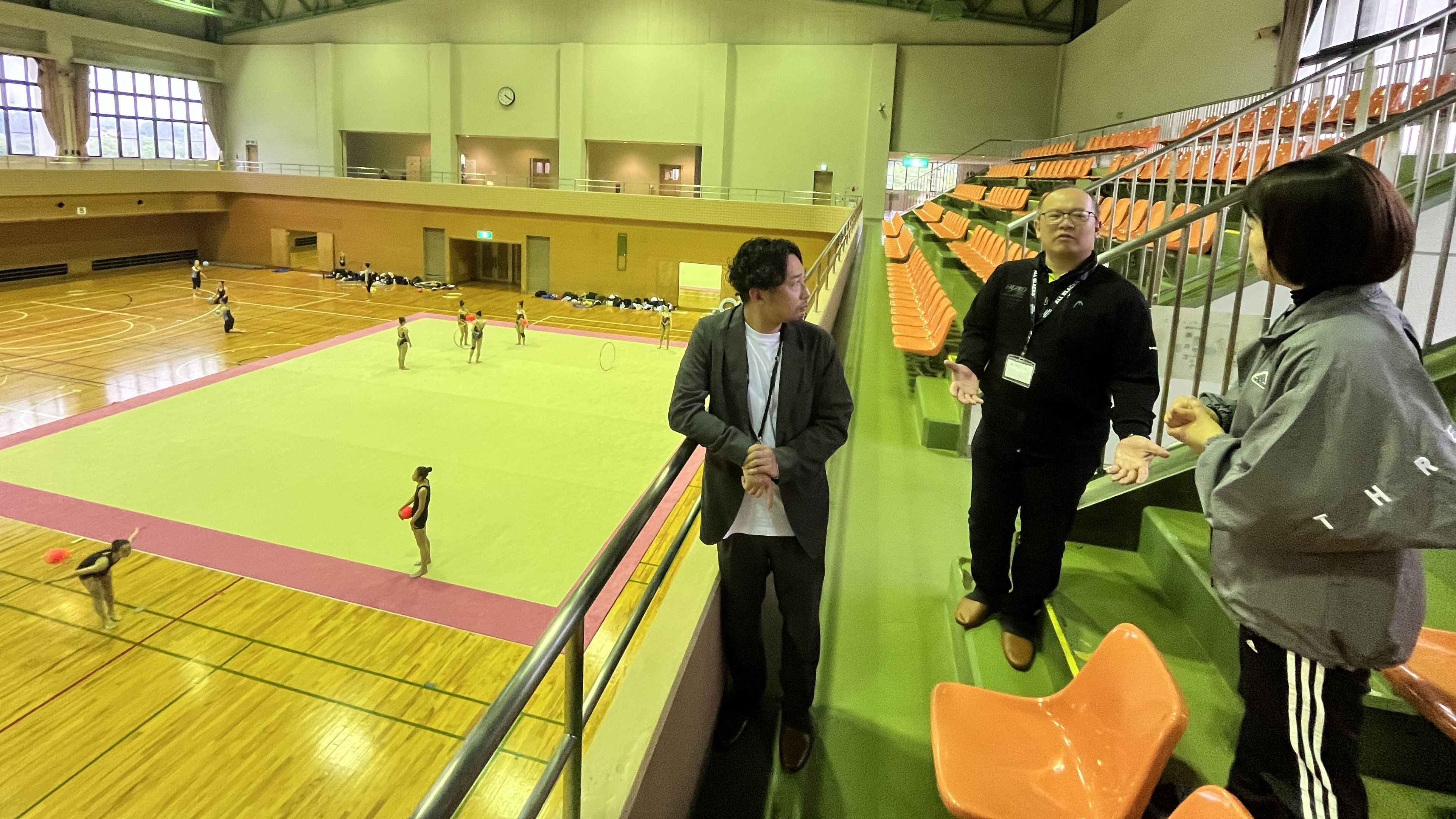 新体操のメディカルサポート事業の写真