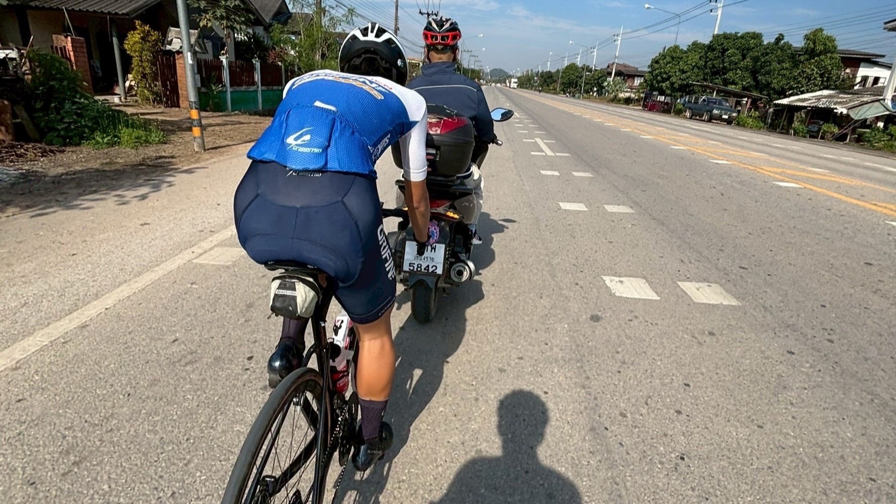 バイクペーサー練習の写真