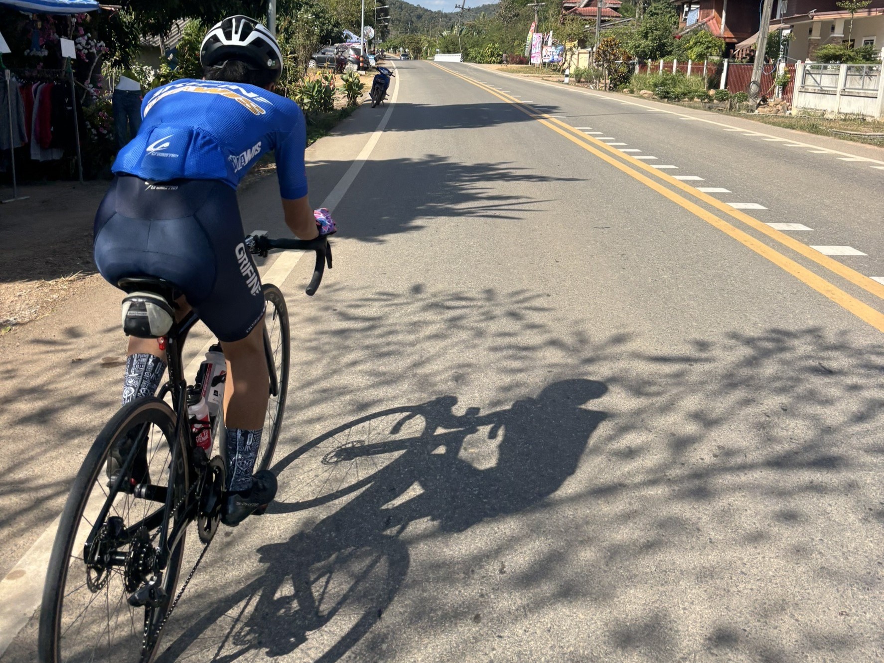 タイでの自転車強化練習の写真