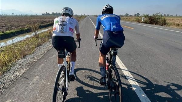 並列走練習の写真