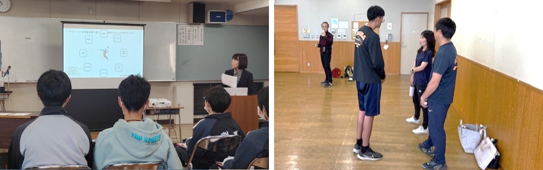 栄養士の活動の様子の写真