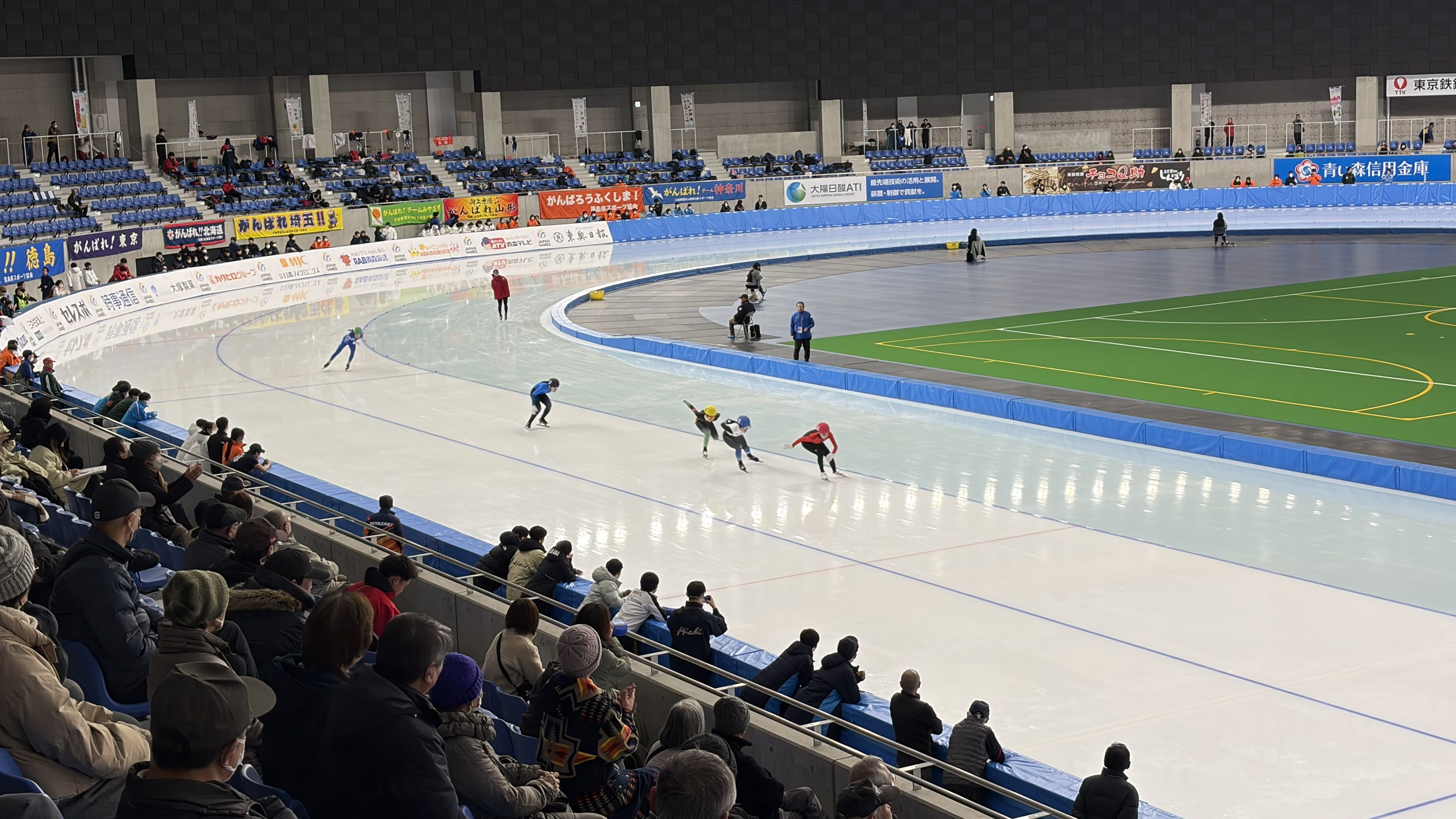 スケート競技会場の写真
