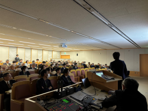 会場の様子の写真