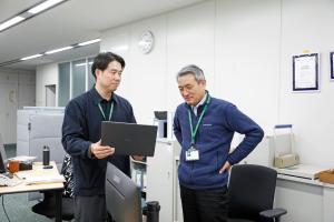 育休を取得した職員の写真2