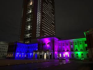 ライトアップ写真