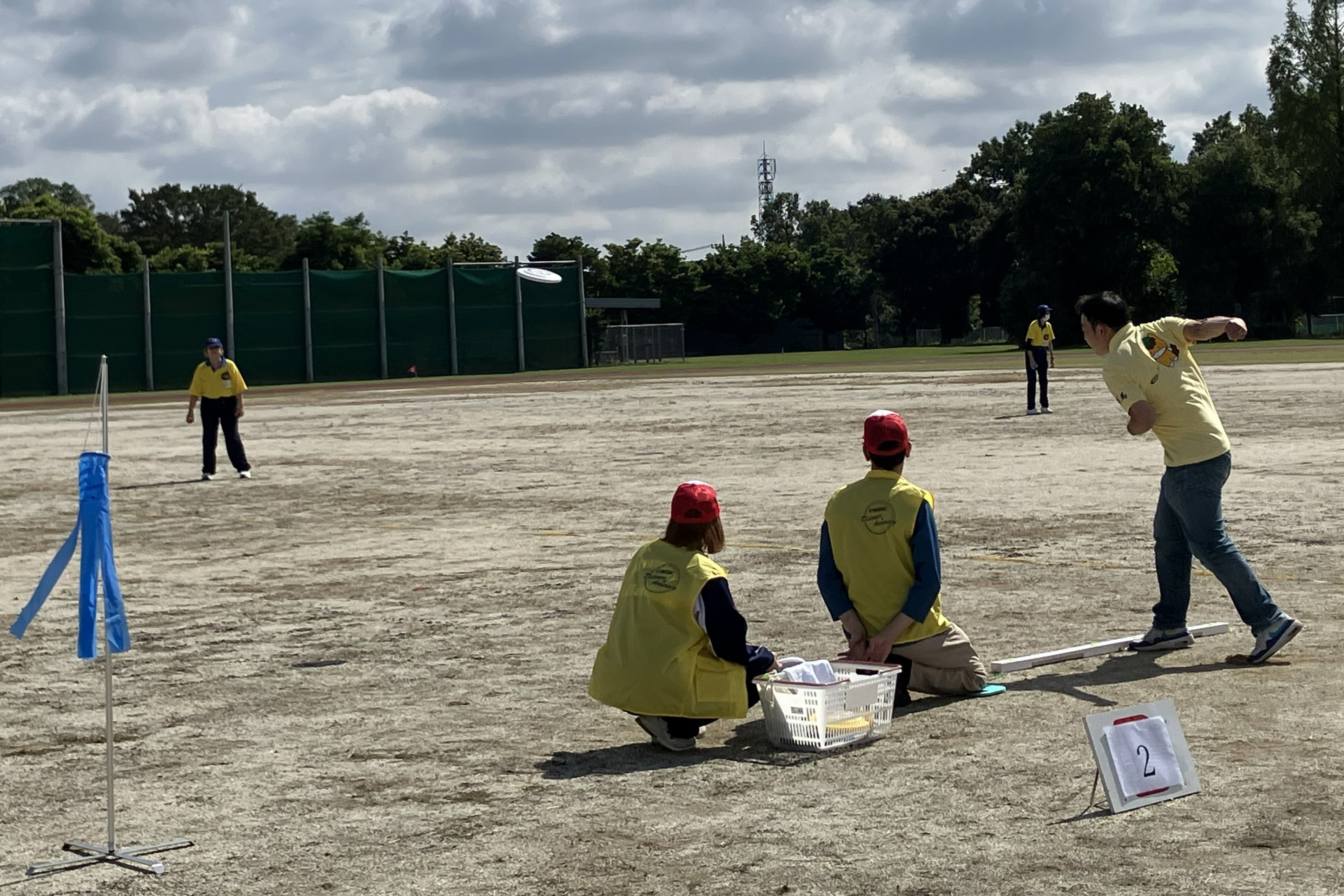 フライングディスクの写真