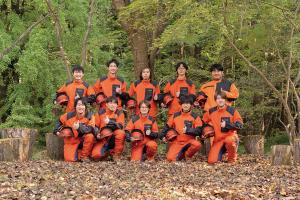 環境森林コース集合写真