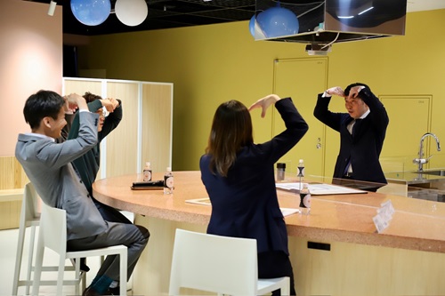一太のふらっとCafe収録風景（その1）