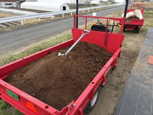 農林大自家製堆肥の写真