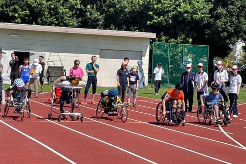 パラスポーツ係業務写真