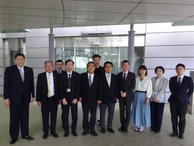 太田産業技術専門校での集合写真