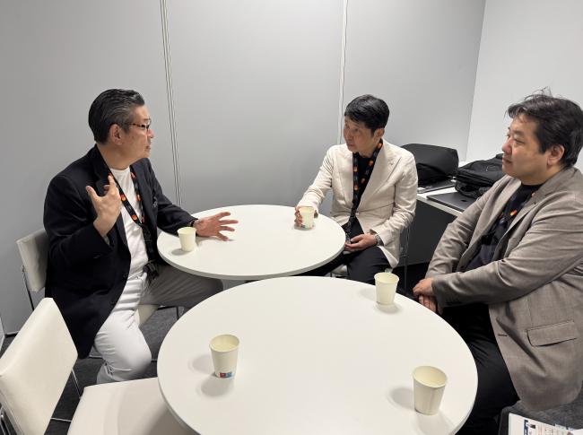 5月15日（金曜日）松竹株式会社　迫本会長の写真