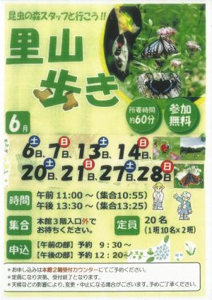 里山歩き6月