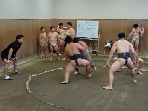 稽古の様子写真