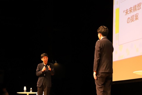 写真：山本知事と穂積昌信市長