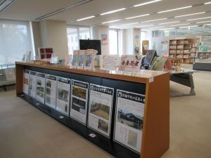あがつまの忍者特集の展示写真