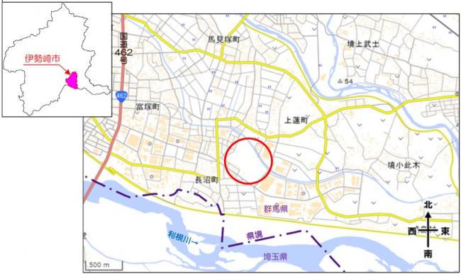 位置図の画像