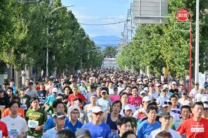 ランナーの様子の写真
