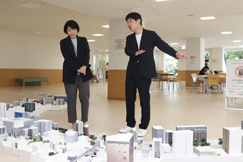写真:山本知事と小川市長