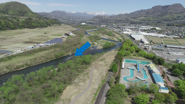 利根川の整備後写真
