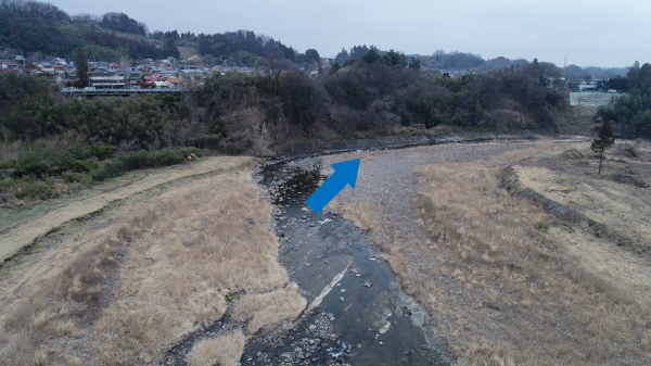 碓氷川の整備後写真