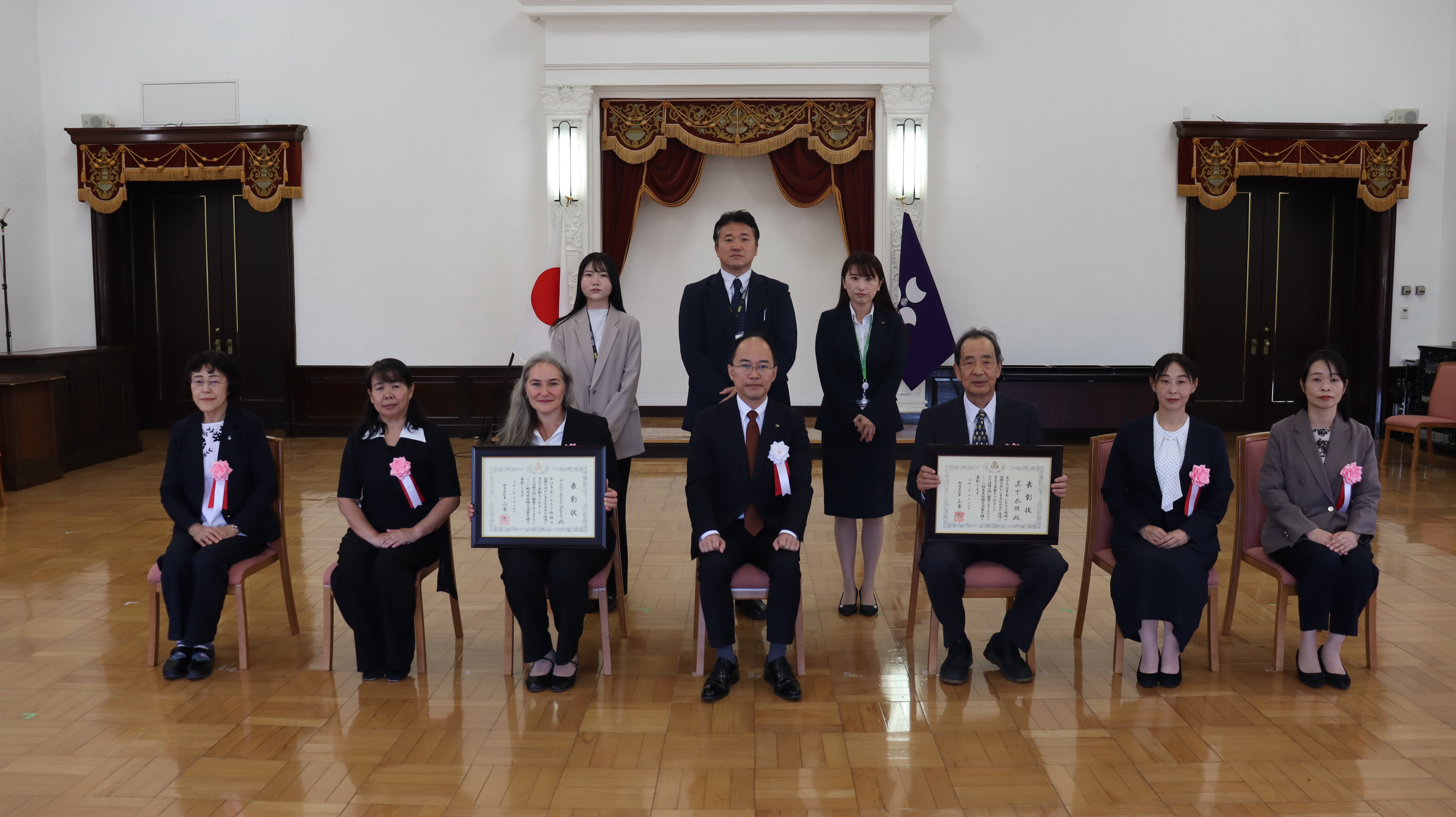 令和8年度群馬県国際交流賞表彰式の写真