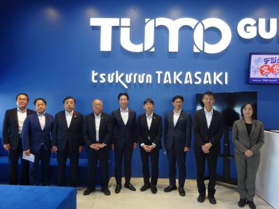 TUMO Gunmaでの集合写真