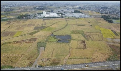 世良田地区（太田市）事業前の写真