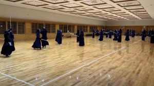 剣道連盟強化事業の全体の写真