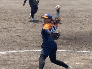 ソフトボールの大会時の写真