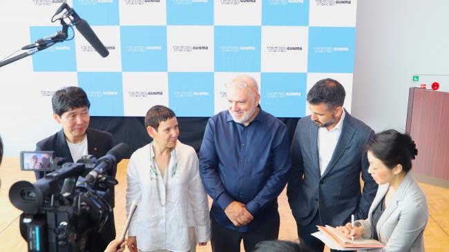 TUMO Gunma調印式の写真