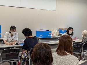 測定コーナーの写真